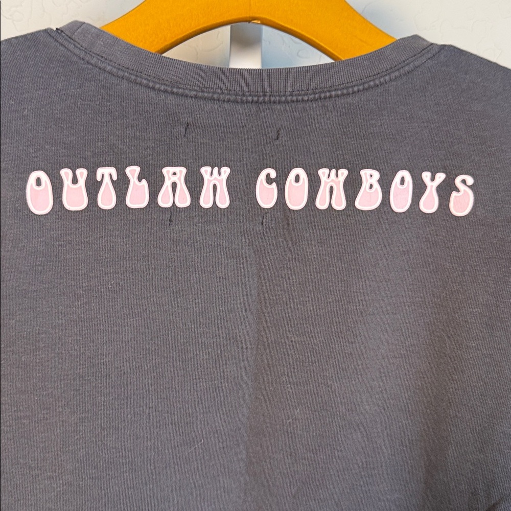 LOVE FOR HUMANITY COUTURE ULTRA FLEECE COLLECTION Outlaw Cowboy Sweatshirt - Picture 6 of 7